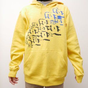 NWT DC Shoes Skateboarding Snowboarding Hoodie - Yellow - L